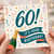 60th Birthday Card, It's Your Birthday Champagne Celebration Card