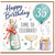 35th Birthday Card, Happy Birthday Time to Celebrate Card for Her