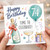 74th Birthday Card, Happy Birthday Time to Celebrate Card