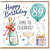 89th Birthday Card, Happy Birthday Time to Celebrate Card