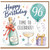 96th Birthday Card, Time to Celebrate Champagne and Balloon Design