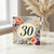 30th Birthday Card, Floral Botanical Birthday Card