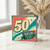 50th Birthday Card, Fabulous Years Retro Style Card