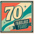 70th Birthday Card, Fabulous Years Retro Vintage Style Card