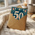 50th Birthday Card, Floral Number 50 Card