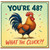 48th Birthday Card, You're 48? What the Cluck?! Funny Rooster Card