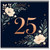 25th Birthday Card, Floral 25 Birthday Card