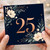 25th Birthday Card, Floral 25 Birthday Card