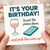 Funny Birthday Card - Put the Phone Down and Pick the Wine Up - Wine Glass and Phone Illustration - Adult Humour Greeting for Him or Her