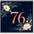 76th Birthday Card, Floral Number 76 Card