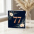 77th Birthday Card, Floral Number 77 Card