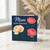 Mum Birthday Card - Floral Peony Design, Birthday Card for Mum, Elegant Flowers on Navy, Mother’s Greeting