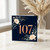 107th Birthday Card, Elegant Floral 107 Birthday Card