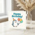 Cute Penguin Birthday Card with Balloons - Happy Birthday Greeting Card - Party Hat Design - For Kids, Boys, Girls or Adults