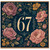 67th Birthday Card, Floral 67 Birthday Card