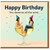 Funny Birthday Card - You Deserve All The Wine - Happy Birthday Wine Glass and Party Hats - Humorous Card for Adults and Lovers