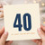40th Birthday Card, Funny 40 Birthday Card