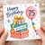 75th Birthday Card, Gifts and Balloon Design