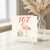 107th Birthday Card, Flamingo and Cake Happy Birthday Card
