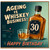 30th Birthday Card, Ageing is Whiskey Business Whiskey Birthday Card