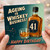 41st Birthday Card, Ageing Is Whiskey Business Whisky Birthday Card