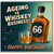 66th Birthday Card, Aging Is Whiskey Business Happy Birthday Card