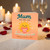 Mum You Are Like Sunshine To Me Mother's Day Card - Cute Sun Holding Heart 'LOVE YOU'