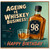 98th Birthday Card, Aging Is Whiskey Business, Happy Birthday Whiskey Lover Card