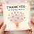 Thank You Card - 'Thank You for Helping Me Grow' Floral Bouquet Design, Teacher Appreciation, Mentor or Friend, Thoughtful Gratitude Card