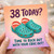 38th Birthday Card, 38 Today Croc Out Funny Birthday Card