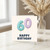 60th Birthday Card, Happy Birthday Balloon Number 60 Design