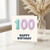 100th Birthday Card, Happy Birthday Balloon Number Design