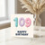 109th Birthday Card, Happy Birthday Card
