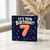 7th Birthday Card, It's Your Birthday Balloon Design