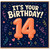 14th Birthday Card, It’s Your Birthday Balloon Number 14 Celebration Card