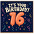 16th Birthday Card, It’s Your Birthday Card