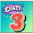 3rd Birthday Card, - Crazy Comic Style Design