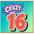 16th Birthday Card, Crazy 16 Birthday Card