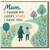Mum Thank You Card - I Thank My Lucky Stars I Have You - Illustrated Mum and Child on Winding Path with Stars and Flowers - Heartfelt Card for Mother, Mummy