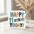 11th Birthday Card, Happy 11 Birthday Today Colourful Typography Card