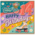 14th Birthday Card, Happy 14th Birthday Card with Bicycle and Roller Skate Design