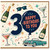 3rd Birthday Card, Happy Birthday To You, Retro Party Card