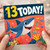 13th Birthday Card, Shark Underwater Birthday Card for 13 Year Old