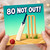 80th Birthday Card, 80 Not Out Cricket Card
