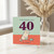40th Birthday Card, Funny Cat Birdy Told Me You're 40