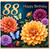 88th Birthday Card, Floral Butterfly Happy Birthday Card