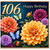 106th Birthday Card, Floral Happy Birthday Card with Butterflies