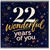 22nd Birthday Card, 22 Wonderful Years of You Card