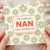 To a Special Nan Mother's Day Card - Daisy Pattern Floral Design for Nan
