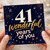 41st Birthday Card, 41 Years of You Wonderful Birthday Card